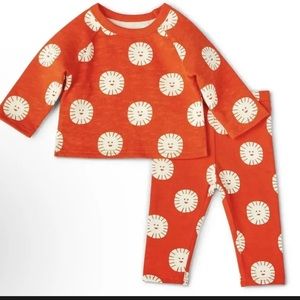 Baby Sun Print Top & Bottom Set - Christian Robinson NEWBORN